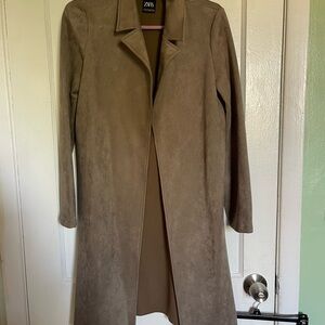 Zara Women's Tan Coat